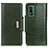 Coque Portefeuille Livre Cuir Etui Clapet M01L pour Nokia XR21 Vert