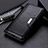 Coque Portefeuille Livre Cuir Etui Clapet M01L pour Realme V11s 5G Noir
