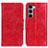 Coque Portefeuille Livre Cuir Etui Clapet M02L pour Motorola Moto Edge S30 5G Rouge