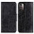 Coque Portefeuille Livre Cuir Etui Clapet M02L pour Nokia G11 Noir
