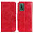 Coque Portefeuille Livre Cuir Etui Clapet M02L pour Nokia XR21 Rouge