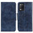 Coque Portefeuille Livre Cuir Etui Clapet M02L pour Realme Q3i 5G Bleu