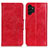 Coque Portefeuille Livre Cuir Etui Clapet M02L pour Samsung Galaxy A13 5G Rouge