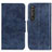 Coque Portefeuille Livre Cuir Etui Clapet M02L pour Sony Xperia 1 III Bleu