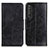 Coque Portefeuille Livre Cuir Etui Clapet M02L pour Sony Xperia 1 III Noir