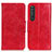 Coque Portefeuille Livre Cuir Etui Clapet M02L pour Sony Xperia 1 III Rouge