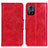 Coque Portefeuille Livre Cuir Etui Clapet M02L pour Xiaomi Redmi Note 11R 5G Rouge