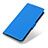Coque Portefeuille Livre Cuir Etui Clapet M04L pour Motorola Moto G71 5G Bleu