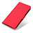 Coque Portefeuille Livre Cuir Etui Clapet M04L pour Motorola Moto G71 5G Rouge