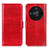 Coque Portefeuille Livre Cuir Etui Clapet M07L pour Huawei Honor Magic6 Lite 5G Rouge