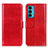 Coque Portefeuille Livre Cuir Etui Clapet M07L pour Motorola Moto Edge Lite 5G Rouge