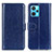 Coque Portefeuille Livre Cuir Etui Clapet M07L pour Realme V25 5G Bleu