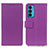 Coque Portefeuille Livre Cuir Etui Clapet M08L pour Motorola Moto Edge Lite 5G Violet
