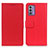 Coque Portefeuille Livre Cuir Etui Clapet M08L pour Nokia G42 5G Rouge