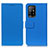 Coque Portefeuille Livre Cuir Etui Clapet M08L pour Oppo A95 5G Bleu