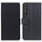 Coque Portefeuille Livre Cuir Etui Clapet M08L pour Sony Xperia 1 III Noir