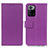 Coque Portefeuille Livre Cuir Etui Clapet M08L pour Xiaomi Poco X3 GT 5G Violet