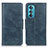 Coque Portefeuille Livre Cuir Etui Clapet M09L pour Motorola Moto Edge 30 5G Bleu