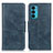 Coque Portefeuille Livre Cuir Etui Clapet M09L pour Motorola Moto Edge Lite 5G Bleu