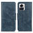 Coque Portefeuille Livre Cuir Etui Clapet M09L pour Motorola Moto Edge X30 Pro 5G Bleu