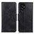 Coque Portefeuille Livre Cuir Etui Clapet M09L pour Samsung Galaxy S21 Ultra 5G Noir