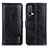 Coque Portefeuille Livre Cuir Etui Clapet M11L pour OnePlus Nord CE 5G Noir