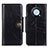 Coque Portefeuille Livre Cuir Etui Clapet M12L pour Huawei Nova Y90 Noir