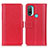 Coque Portefeuille Livre Cuir Etui Clapet M13L pour Motorola Moto E20 Rouge