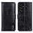 Coque Portefeuille Livre Cuir Etui Clapet M13L pour Samsung Galaxy S21 Ultra 5G Noir