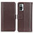 Coque Portefeuille Livre Cuir Etui Clapet M14L pour Xiaomi Redmi Note 10 Pro Max Marron Petit