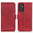 Coque Portefeuille Livre Cuir Etui Clapet M15L pour Samsung Galaxy A05s Rouge