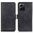 Coque Portefeuille Livre Cuir Etui Clapet M15L pour Xiaomi Redmi Note 12 4G Noir Petit