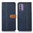 Coque Portefeuille Livre Cuir Etui Clapet M16L pour Nokia G310 5G Bleu