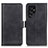 Coque Portefeuille Livre Cuir Etui Clapet M29L pour Samsung Galaxy S22 Ultra 5G Noir