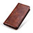 Coque Portefeuille Livre Cuir Etui Clapet ML4 pour Xiaomi Redmi K40 5G Marron