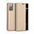 Coque Portefeuille Livre Cuir Etui Clapet N01 pour Samsung Galaxy Note 20 5G Or
