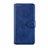 Coque Portefeuille Livre Cuir Etui Clapet N02 pour Huawei P40 Pro Bleu