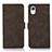 Coque Portefeuille Livre Cuir Etui Clapet N02P pour Samsung Galaxy A23s Marron Petit