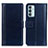 Coque Portefeuille Livre Cuir Etui Clapet N02P pour Samsung Galaxy M13 4G Bleu