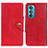 Coque Portefeuille Livre Cuir Etui Clapet N03P pour Motorola Moto Edge 30 5G Rouge