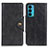 Coque Portefeuille Livre Cuir Etui Clapet N03P pour Motorola Moto Edge Lite 5G Noir