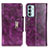 Coque Portefeuille Livre Cuir Etui Clapet N04P pour Samsung Galaxy M13 4G Violet