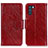 Coque Portefeuille Livre Cuir Etui Clapet N05P pour Oppo K9 Pro 5G Rouge Petit