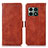 Coque Portefeuille Livre Cuir Etui Clapet N06P pour OnePlus 10 Pro 5G Marron