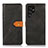 Coque Portefeuille Livre Cuir Etui Clapet N07P pour Samsung Galaxy S21 Ultra 5G Noir