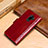 Coque Portefeuille Livre Cuir Etui Clapet P01 pour Samsung Galaxy S9 Plus Rouge