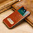 Coque Portefeuille Livre Cuir Etui Clapet P02 pour Apple iPhone X Orange