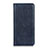Coque Portefeuille Livre Cuir Etui Clapet pour Alcatel 1X (2019) Bleu Petit