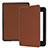 Coque Portefeuille Livre Cuir Etui Clapet pour Amazon Kindle Paperwhite 6 inch Marron