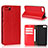 Coque Portefeuille Livre Cuir Etui Clapet pour Asus Zenfone 4 Max ZC554KL Rouge